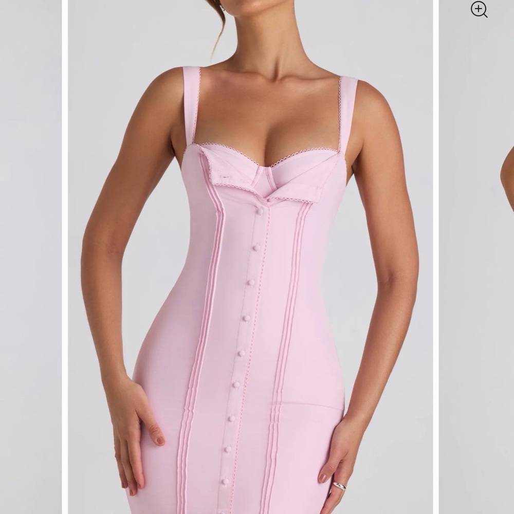 Oh Polly Pink Chemise Dress